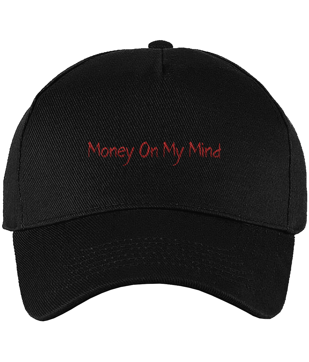 Cap Zwart 'Money On My Mind'.