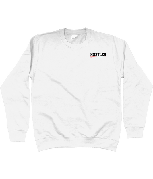 Sweatshirt Wit 'Fight For Your Dreams'.