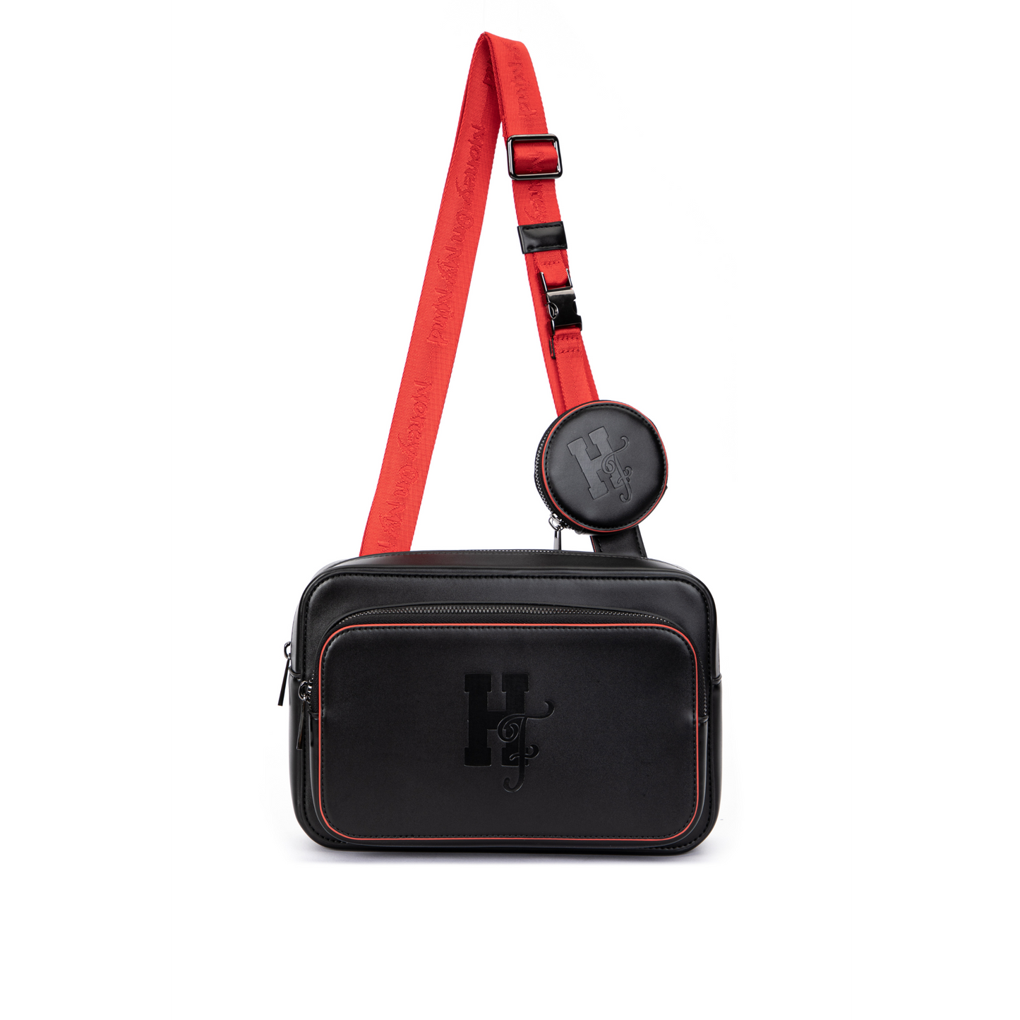 Million Dollar Messenger Bag Black/Red