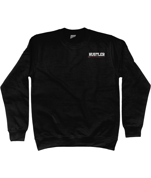 Sweatshirt Zwart 'Fight For Your Dreams'.