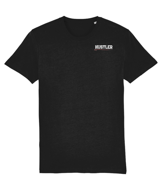 T-Shirt Zwart '24/7' Rood.