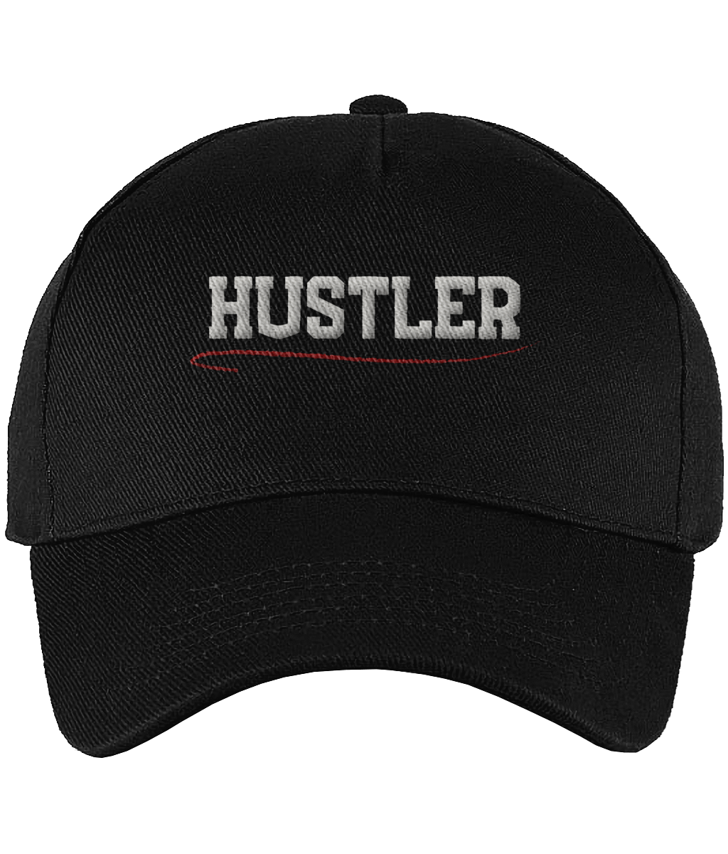Cap Zwart 'Hustler'.