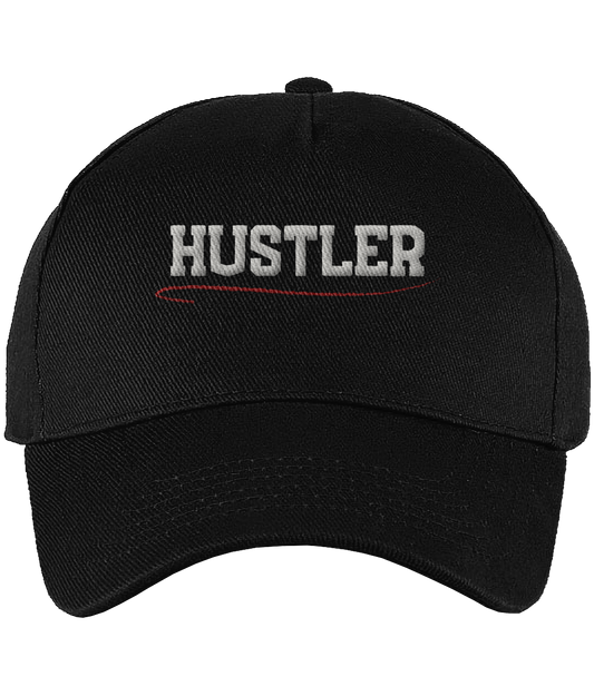 Cap Zwart 'Hustler'.