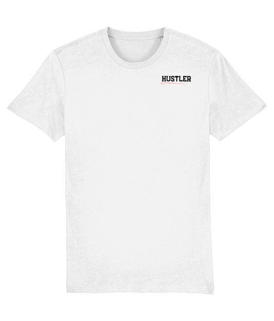 T-Shirt Wit 'Wealth Warrior'.