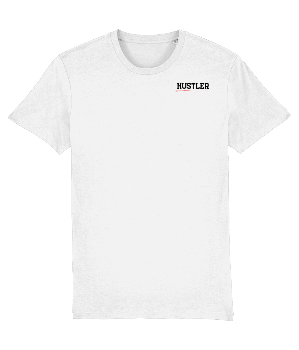 T-Shirt Wit 'Money On My Mind' Rood.