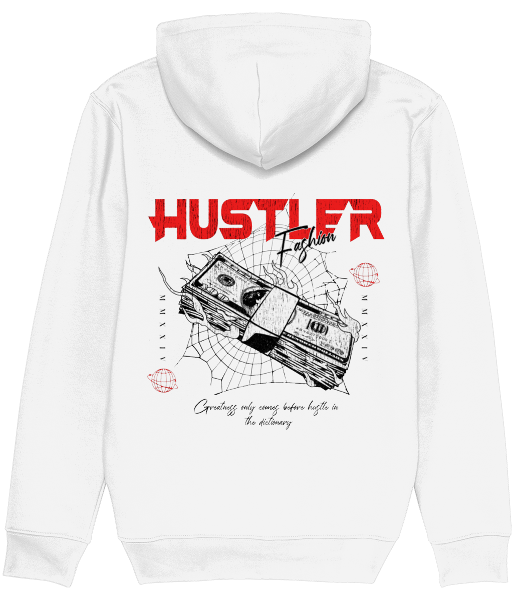 Hoodie 'SpiderWeb' White