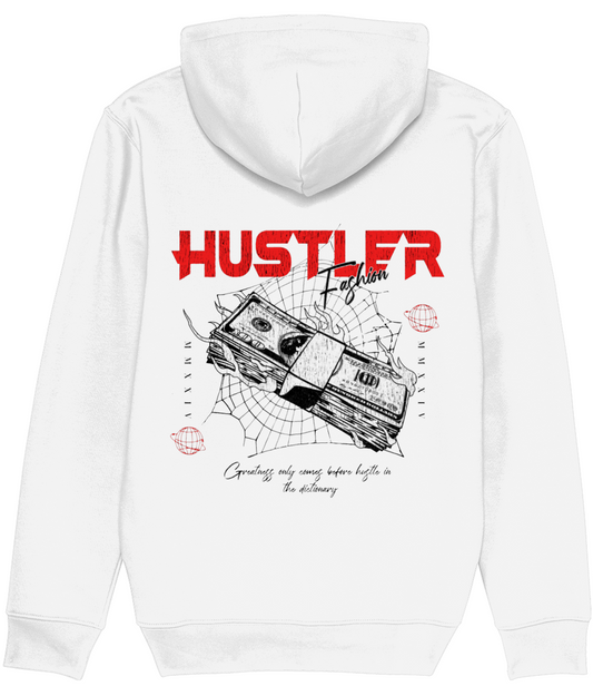 Hoodie 'SpiderWeb' White