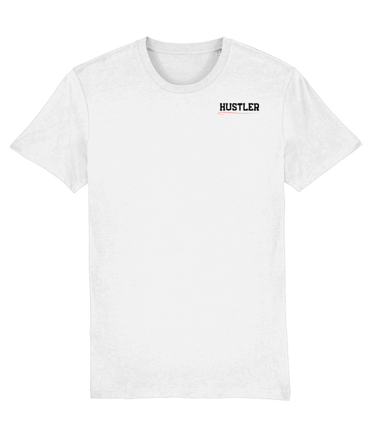 T-Shirt Wit '24/7' Rood.