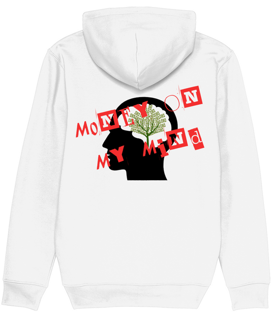Hoodie Wit 'MoneyTree'.