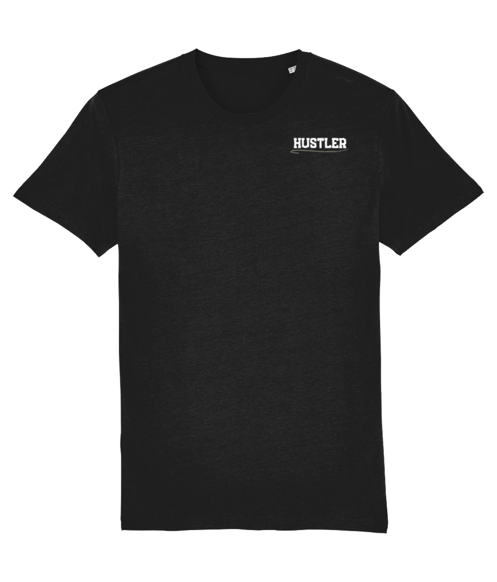 T-Shirt Zwart 'Money On My Mind' Groen.
