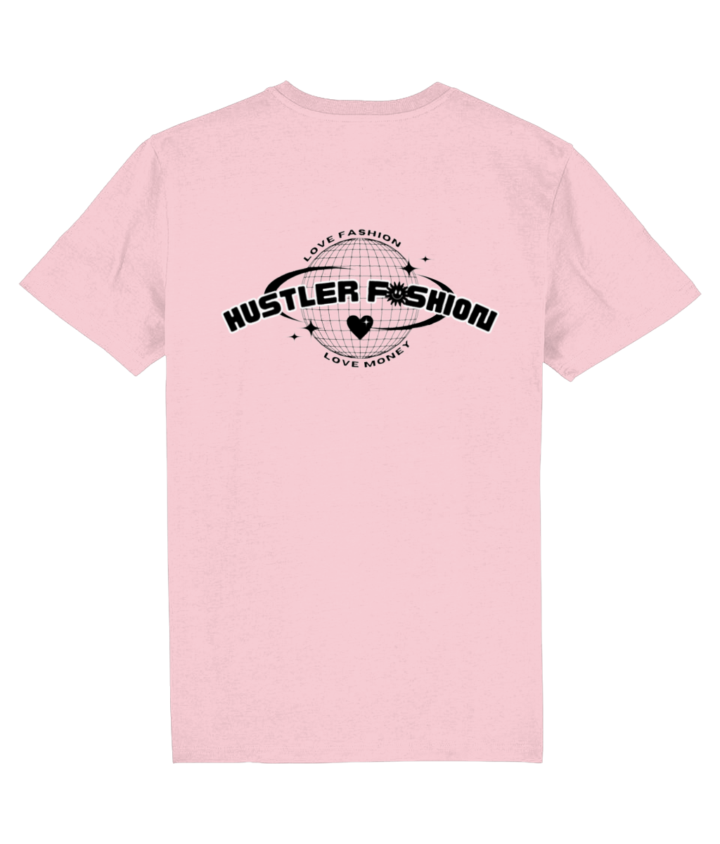 T-Shirt 'Global' Pink