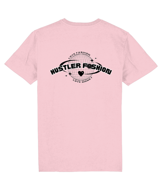 T-Shirt 'Global' Pink