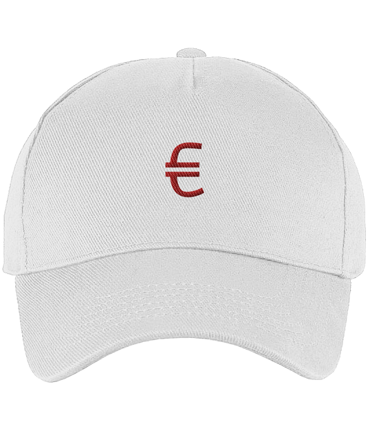 Cap Wit '€'.